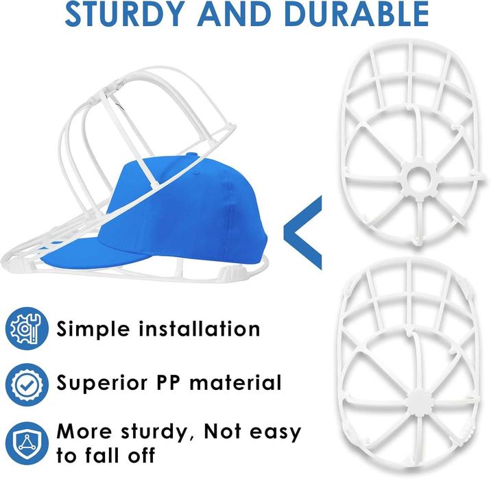 Forma, stelaż do prania czapek, czapki z daszkiem, bejsbolówki