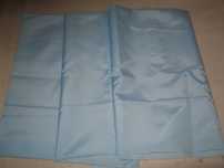 tkanina - material jasno niebieski - grubszy dederon - kupon 3,2m