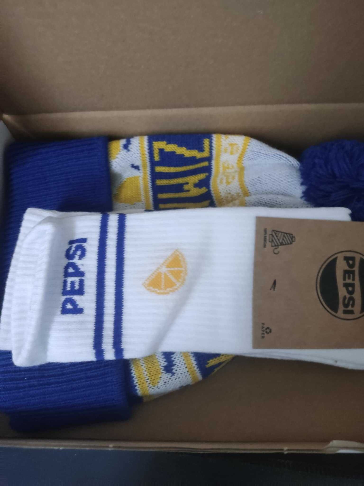 PEPSI x ZIMNO czapka + skarpetki 38-42