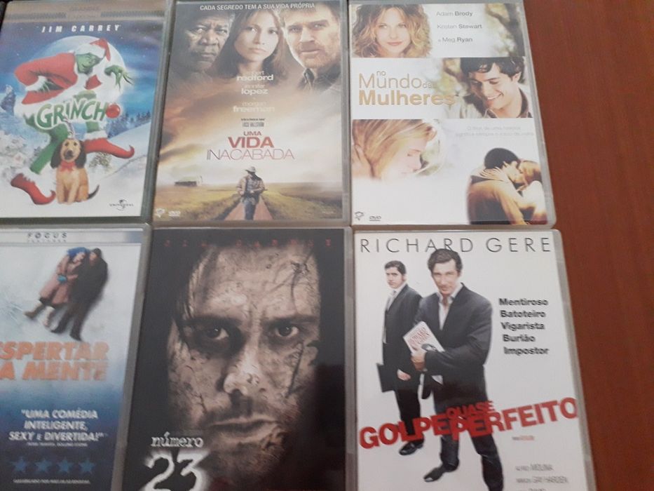 Dvds filmes vários géneros