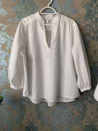 Блуза рубашка льон hm