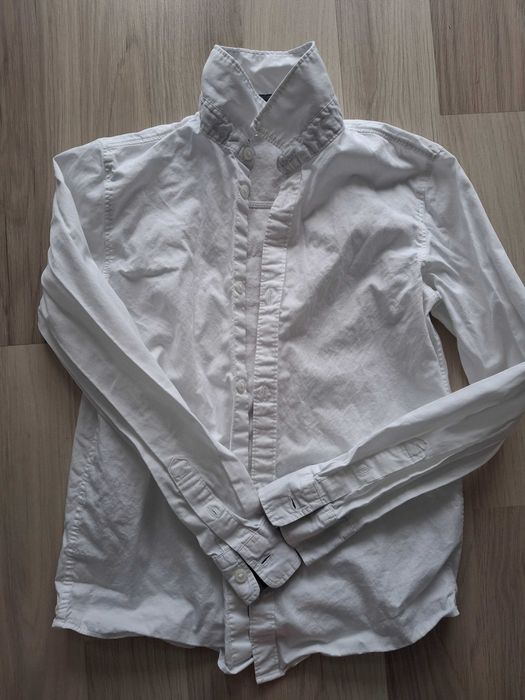 Koszula biala chlopieca 140 HM