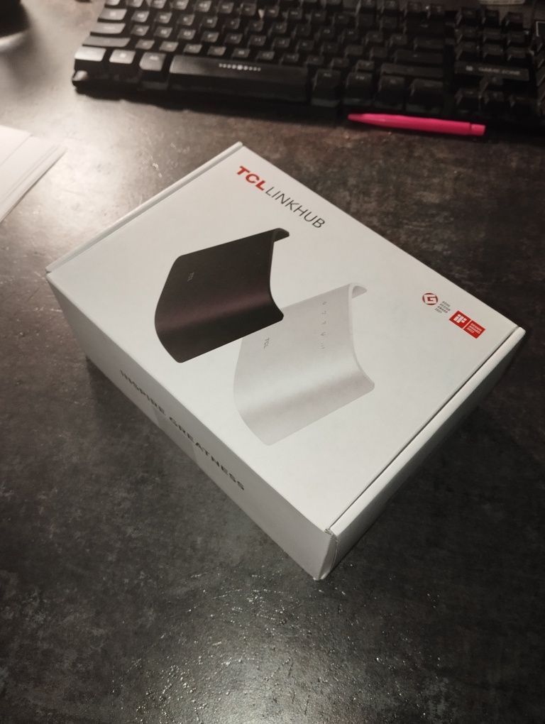 Router TCL LinkHub HH132 2.4/5 GHz ( nowy nigdy nie otwarty,gwarancja)