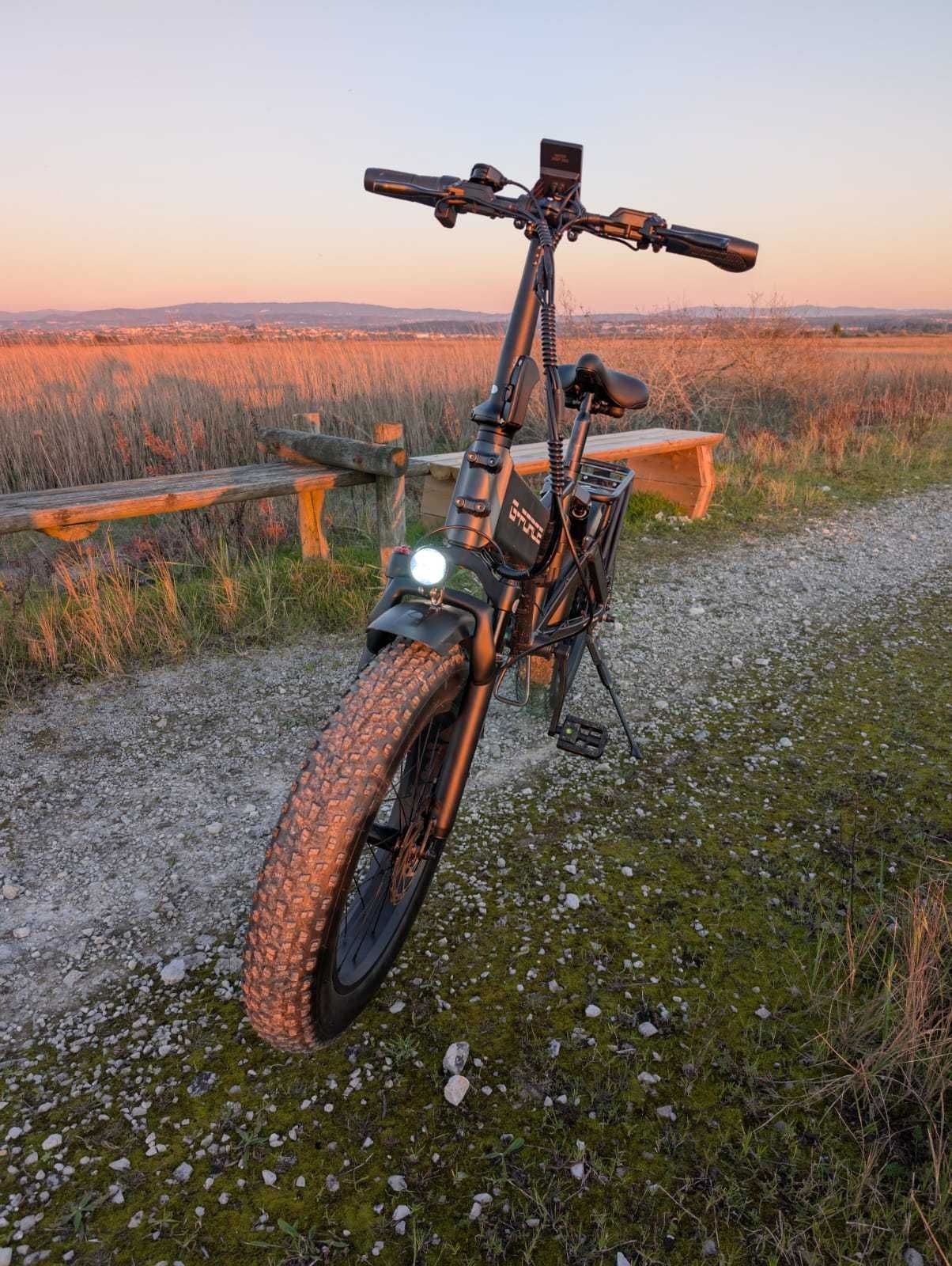 Bicicleta elétrica G-FORCE RE versão com mais Autonomia
