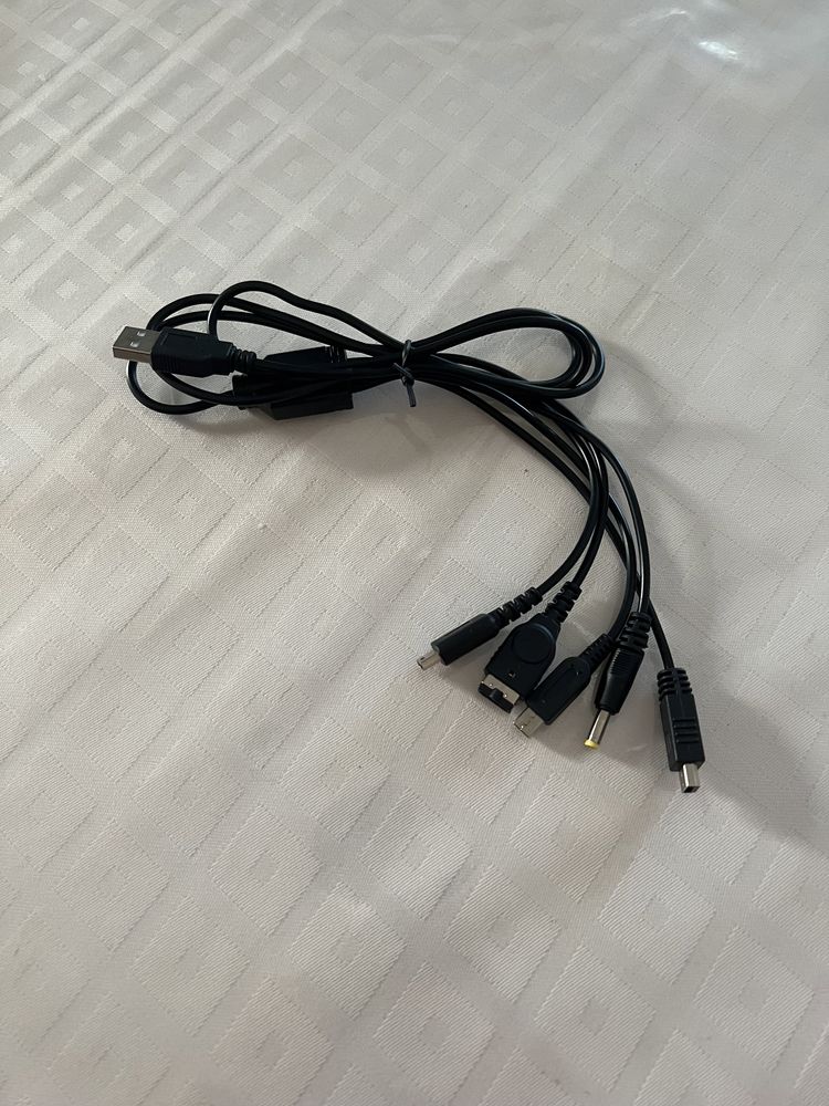 Cabo USB para consolas de jogos