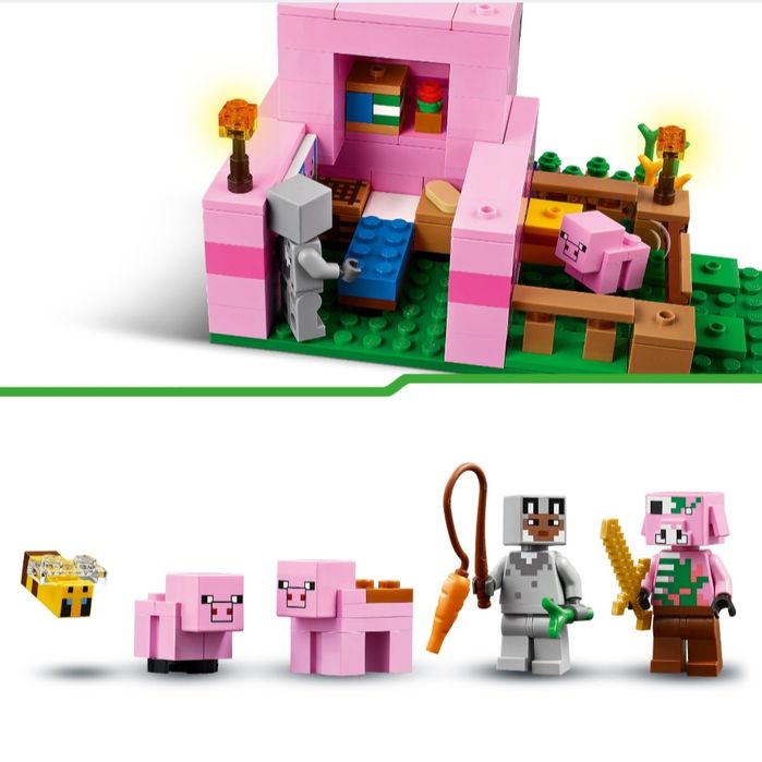 LEGO Minecraft 21268 Dom prosiaczka