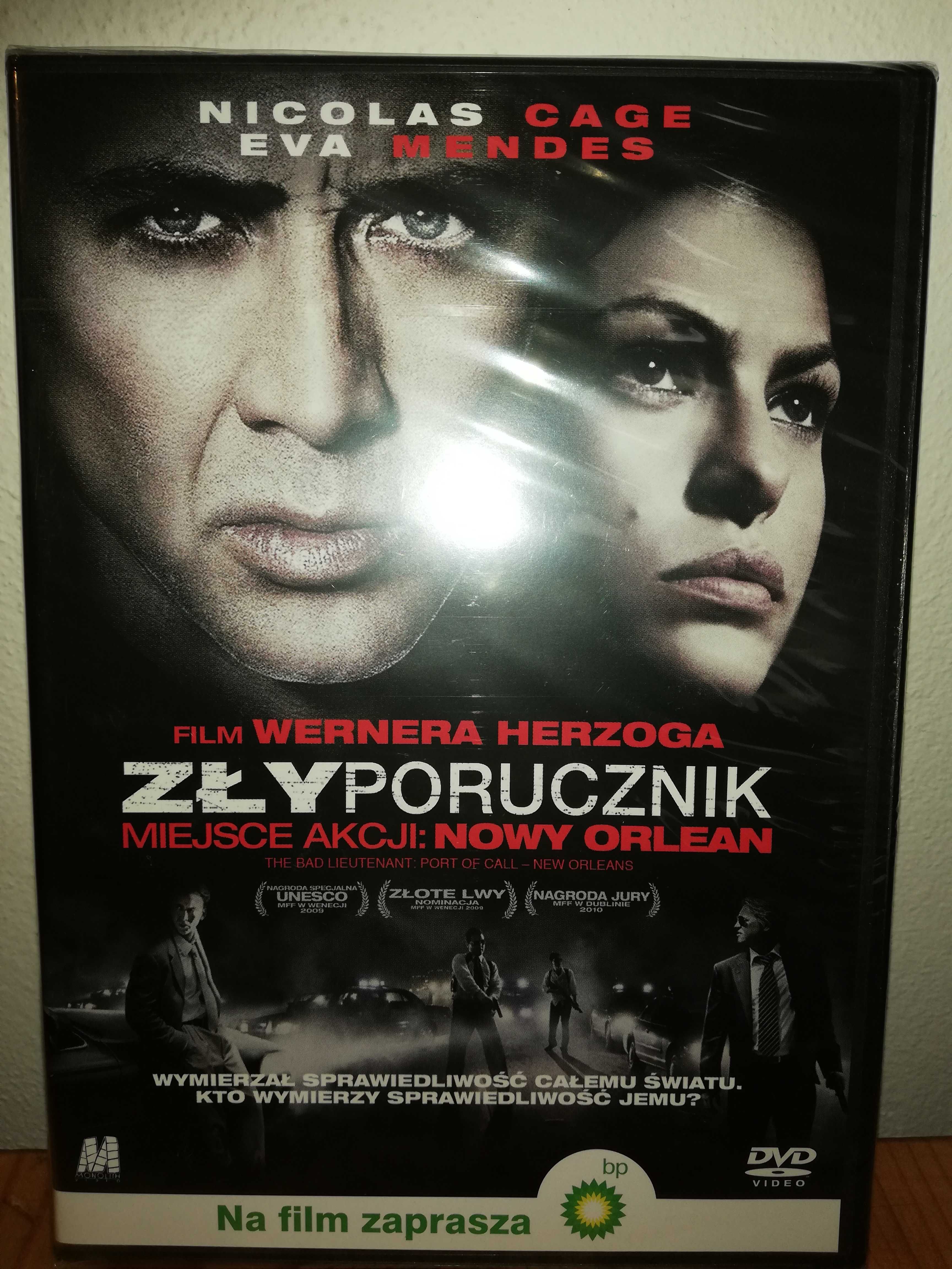 Film DVD - Zły porucznik - Nicolas Cage, Eva Mendes