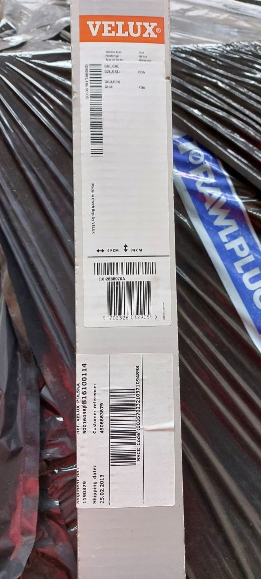 VELUX roleta RFL do okien dacho ggl, ghl, gzl, gxl, ggu, GPU, ghu F06