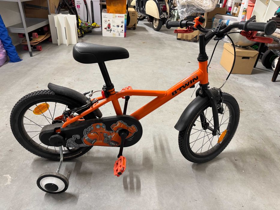 Bicicleta de Criança com Rodinhas – Perfeita para Aprender a Andar