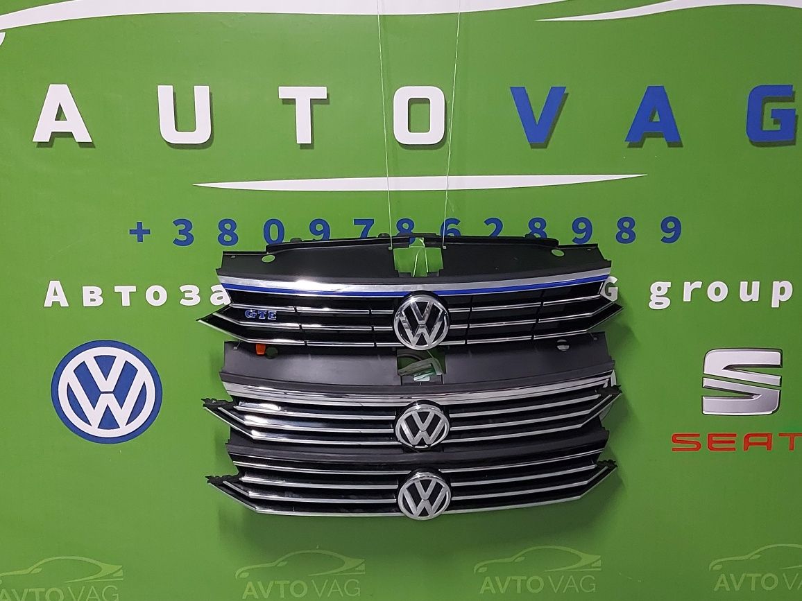 Решотка значок Volkswagen Passat B8 Highline GTE 3G0 853 651