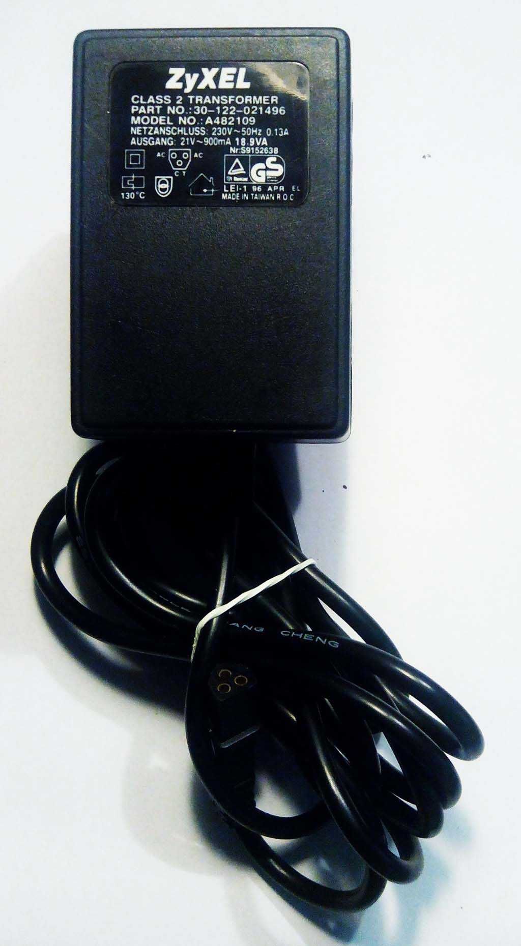 Трансформатор ZyXEL A482109 230V - 21V 900mA