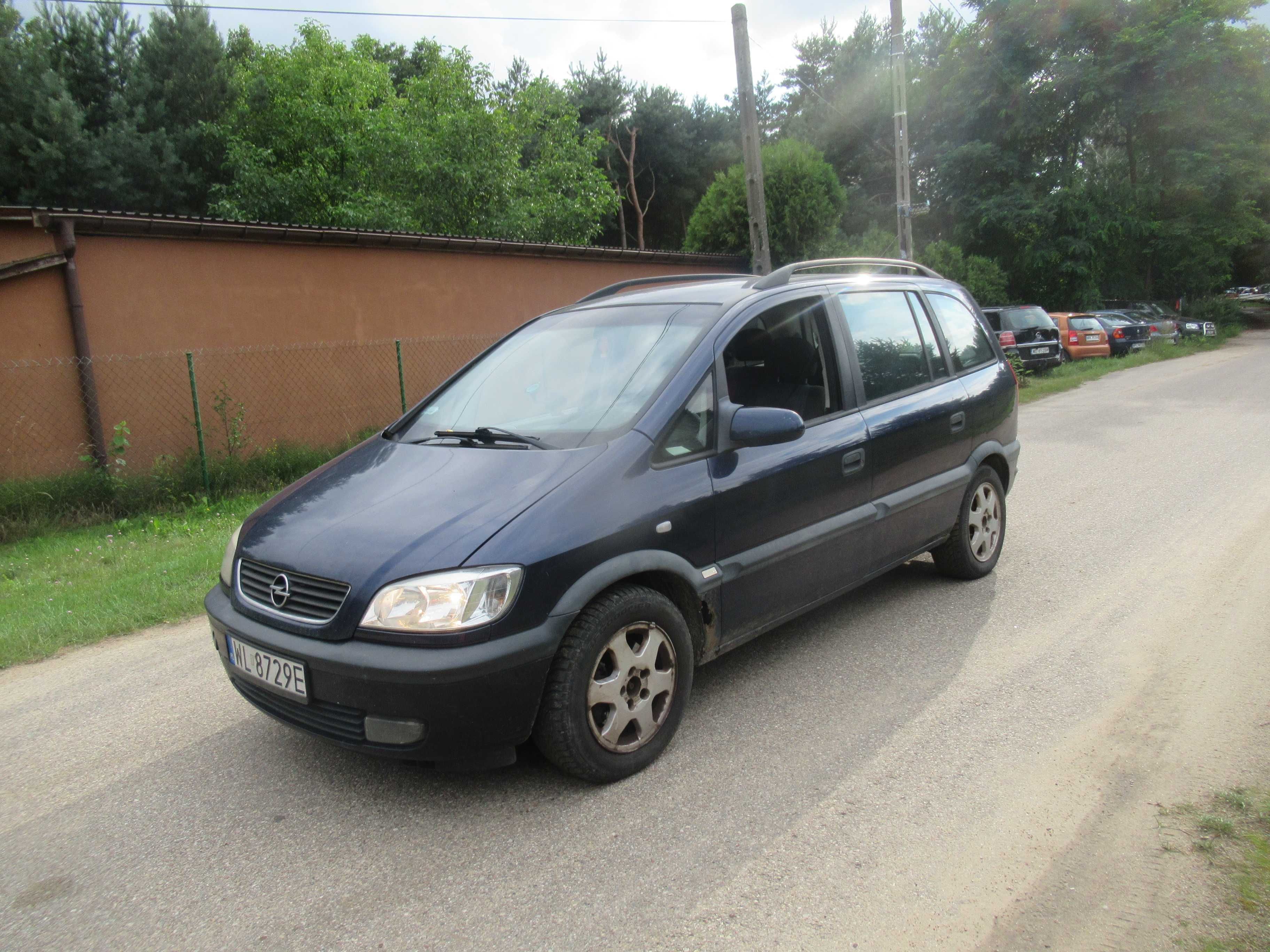 ** OPEL ZAFIRA 1.6 GAZ SEKW 7 osobowa hak okazja oc rok **