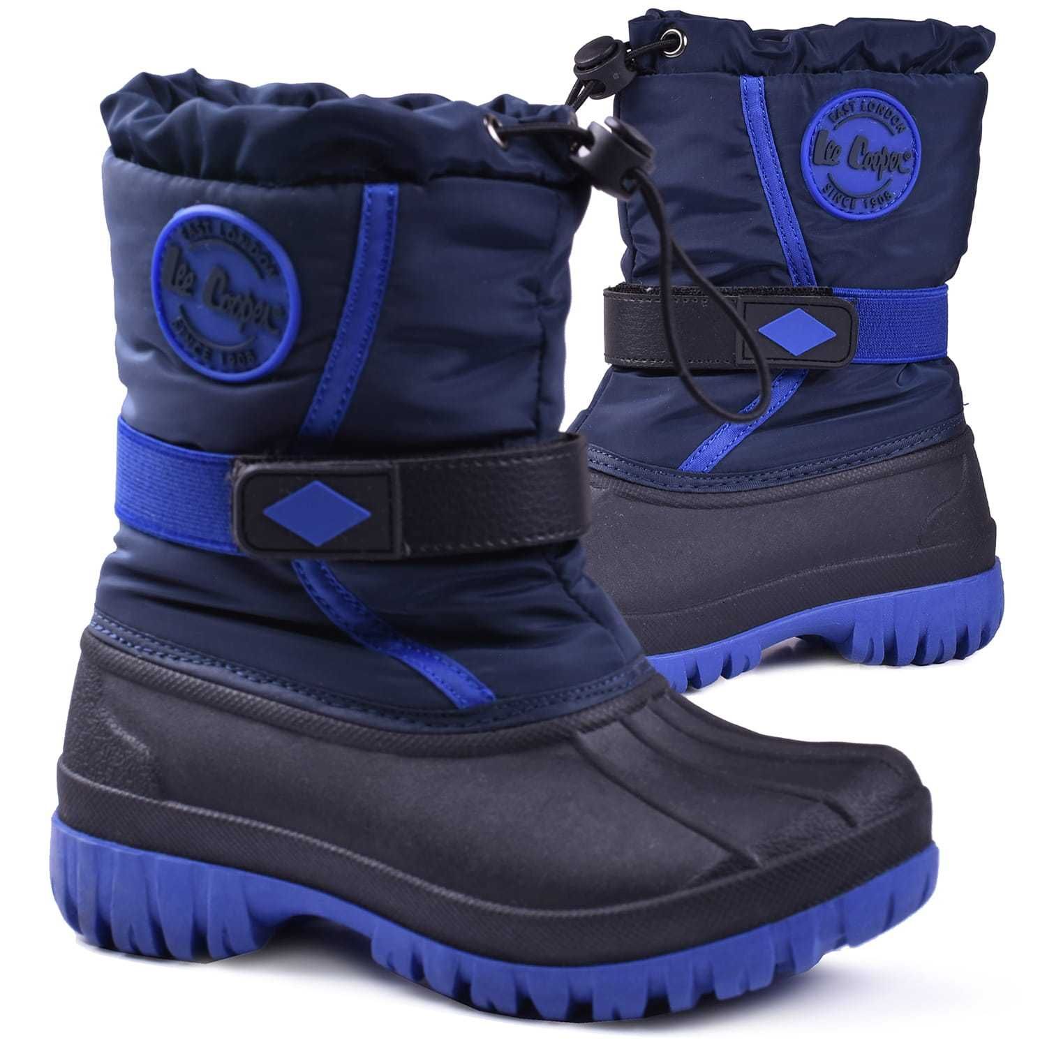 Śniegowce Dziecięce Lee Cooper ocieplane gumowce -0520 r.34 Wys.24H