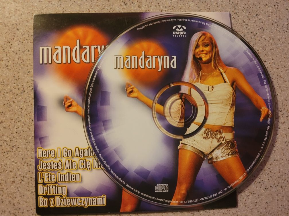 CD Mandaryna Promo Mandaryna.com 2005 Magic Records