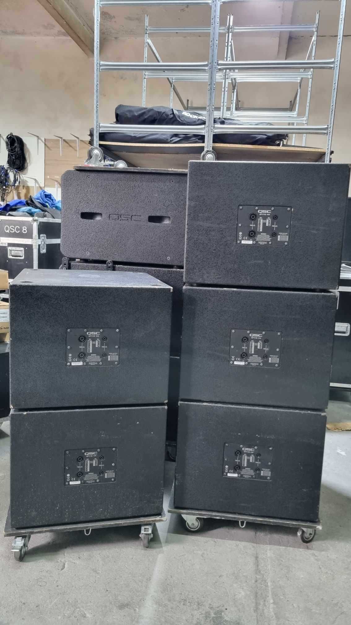 Kolumna basowa QSC GP 118sw, Subwoofer, 1 x 18", Moc 850 W RMS, 1700 W