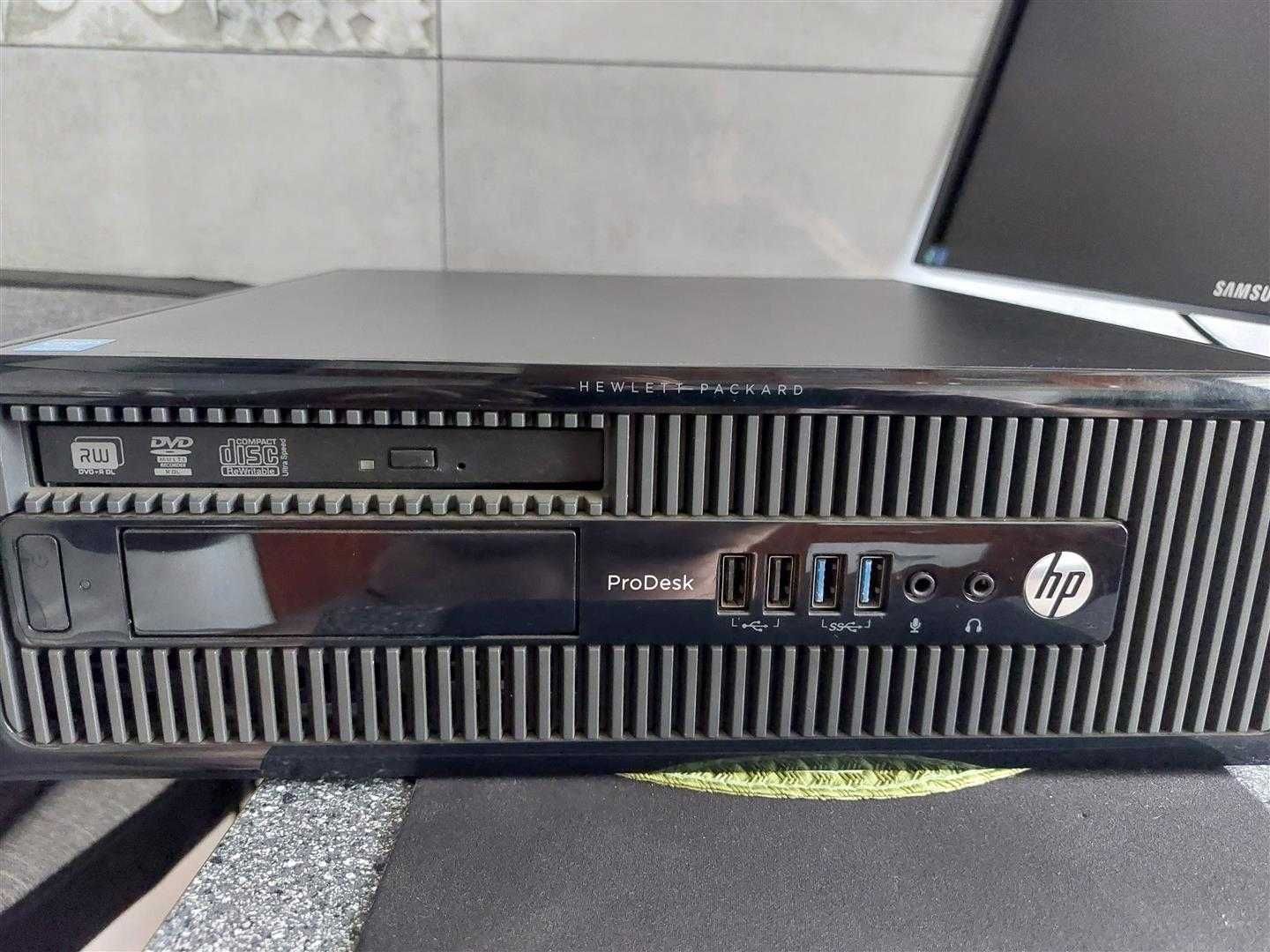 Komputer i5-4570 4X3,3GHz, 256 SSD, HD 1TB, 2 Karty Graficzne, Monitor