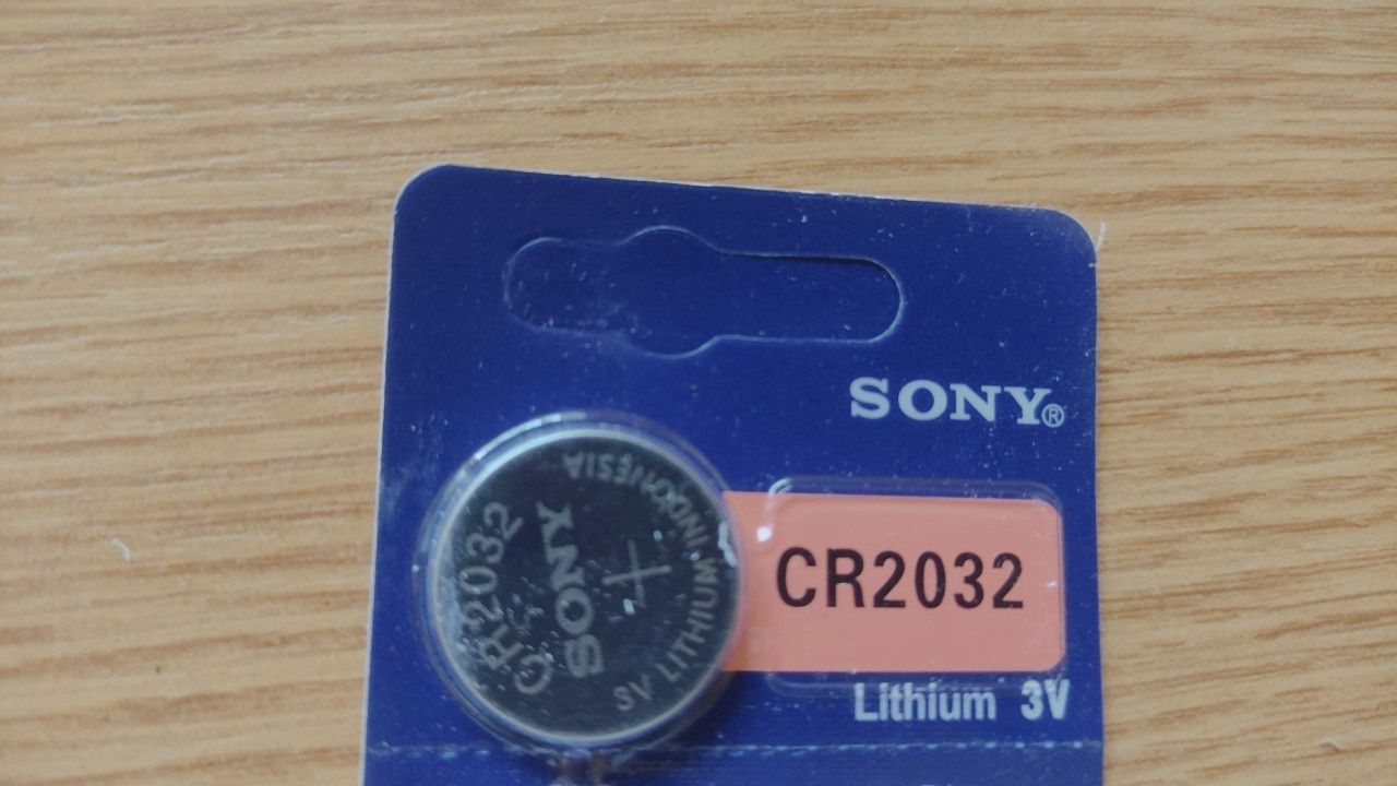 Оригинальные батарейки Sony CR2032 таблетки 5шт до 12.2030 г.