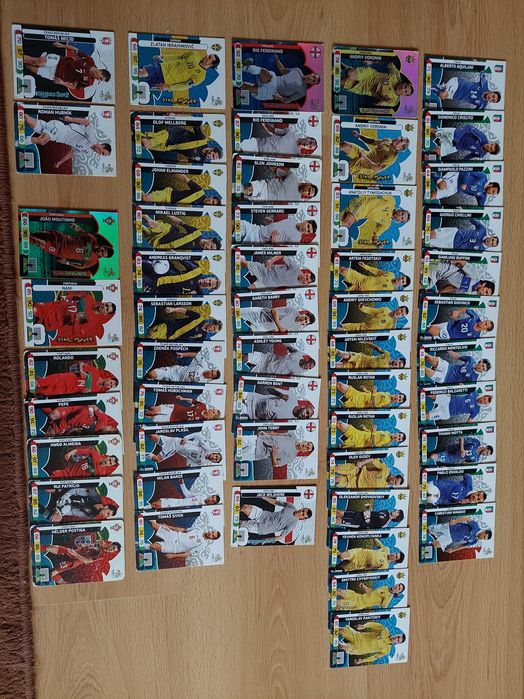 Karty Panini UEFA EURO 2012 (karty specjalne i bazowe)