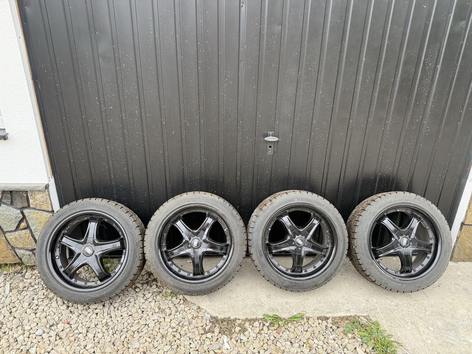 Felgi ASA 5x100 17” z oponami zimowymi