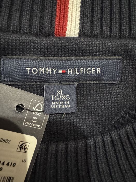 Чоловічій светр Tommy Hilfiger оригінал р XL/XXL