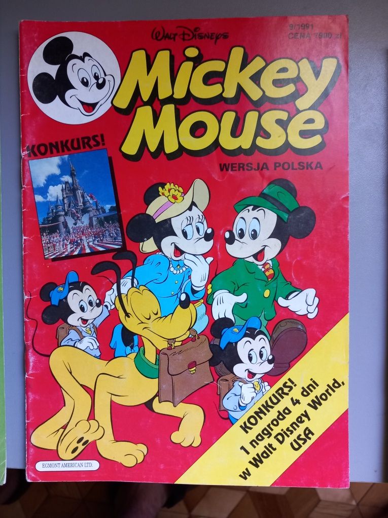 Komiksy serii Myszka Mickey