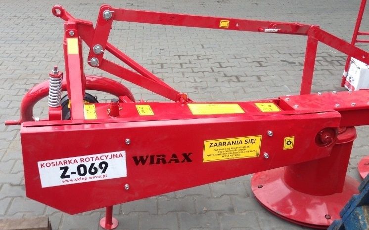 Польская роторная косилка WIRAX Виракс 1,35 оригинал