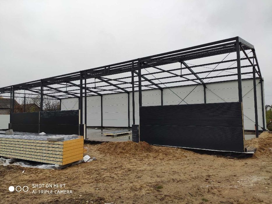 Konstrukcje Stalowe - Hale, Wiaty, Garaże - Kompleksowe Wykonanie