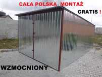 Garaż blaszany Garaże blaszane Blaszak dostawa CAŁA POLSKA WZMOCNIONE