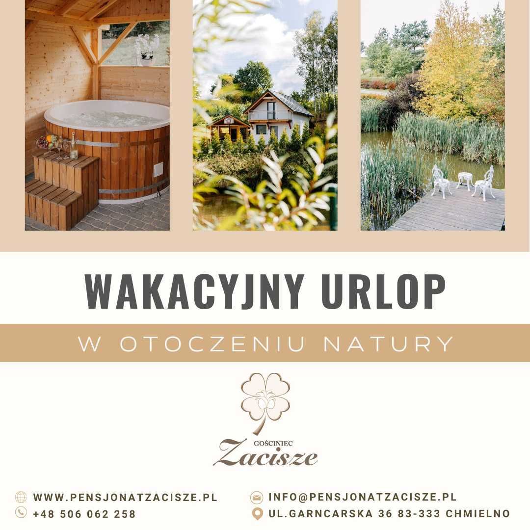 Domki z 3 sypialniami w Chmielnie - Kaszuby 34 km od Gdańska