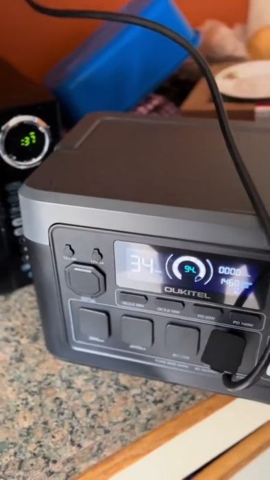 Портативна зарядна станція OUKITEL P1000E PLUS 1800 Вт/1024 Вт·год