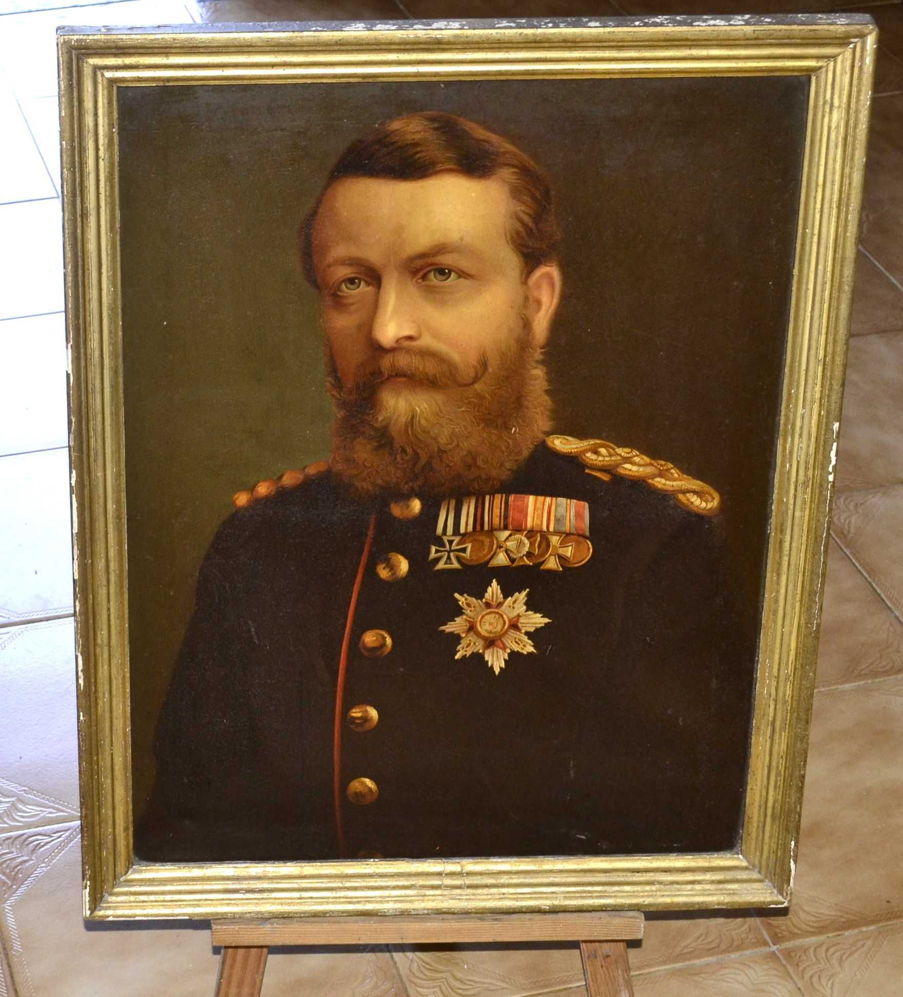 Quadro Antigo, Retrato do Imperador Frederick III da Alemanha