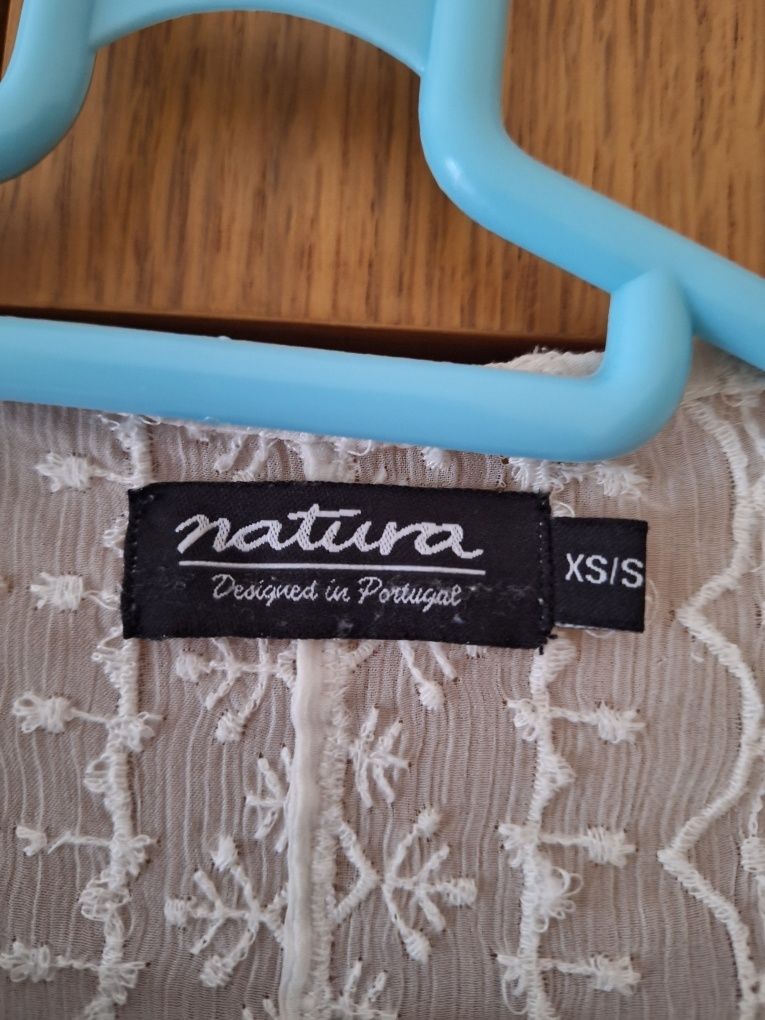 Casaco Branco Natura T: XS/S