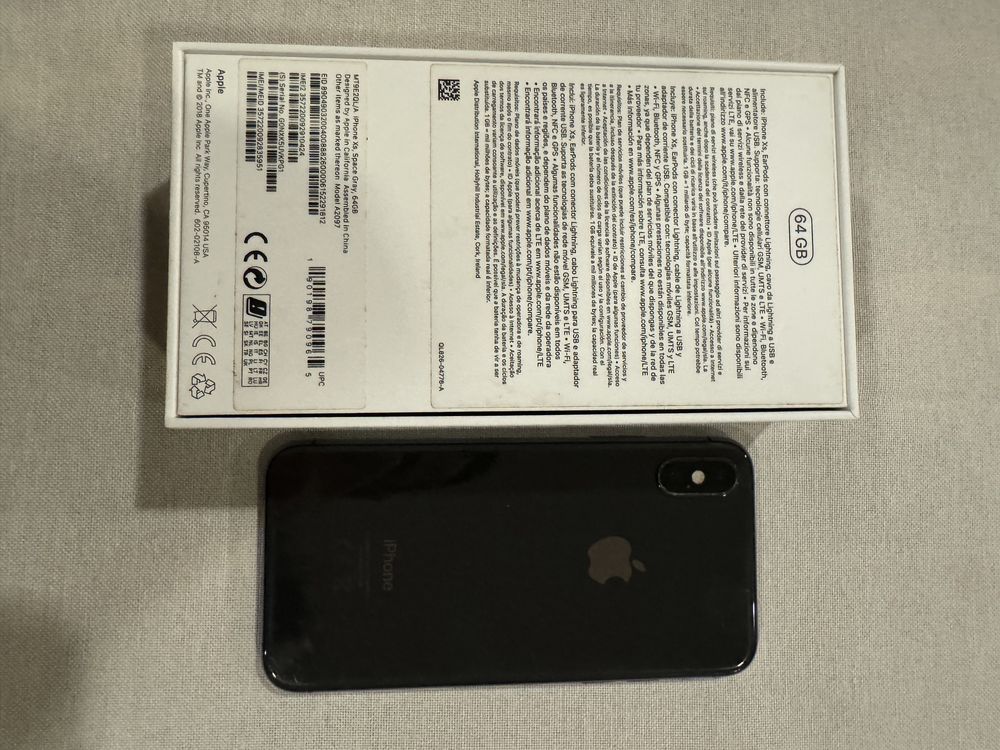 iPhone XS 64Gb space grey desbloqueado