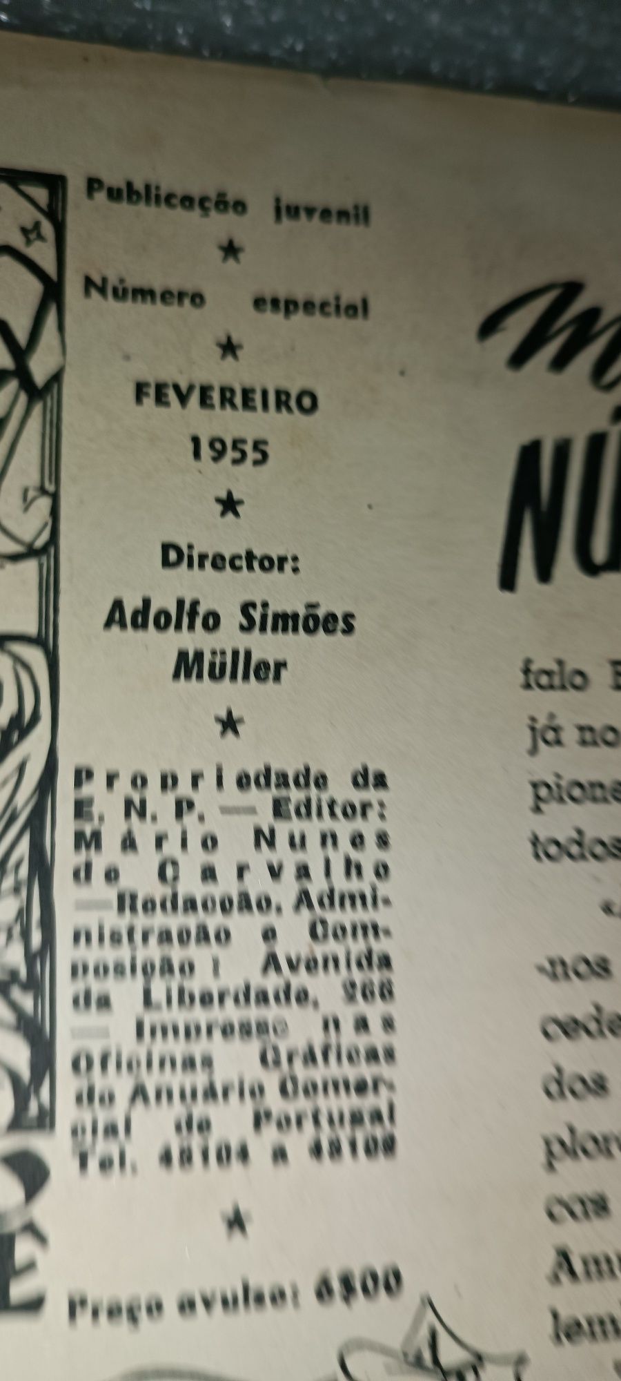 Cavaleiro andante edição especial  fevereiro 1955