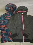 Kurtka Softshell r.134 + kurtka przejściowa