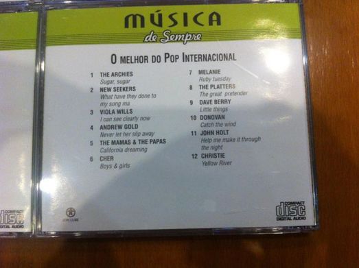 Conjunto de 10 Cd Melhor do Rock n Roll anos 50 e 60