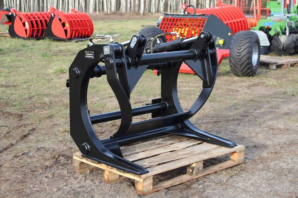 Chwytak do drewna drzewa bali do Manitou JCB Euroramka ładowarka