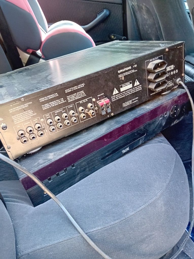 Wzmacniacz Grundig + Teufel