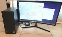 Komputer stacjonarny z monitorem samsung