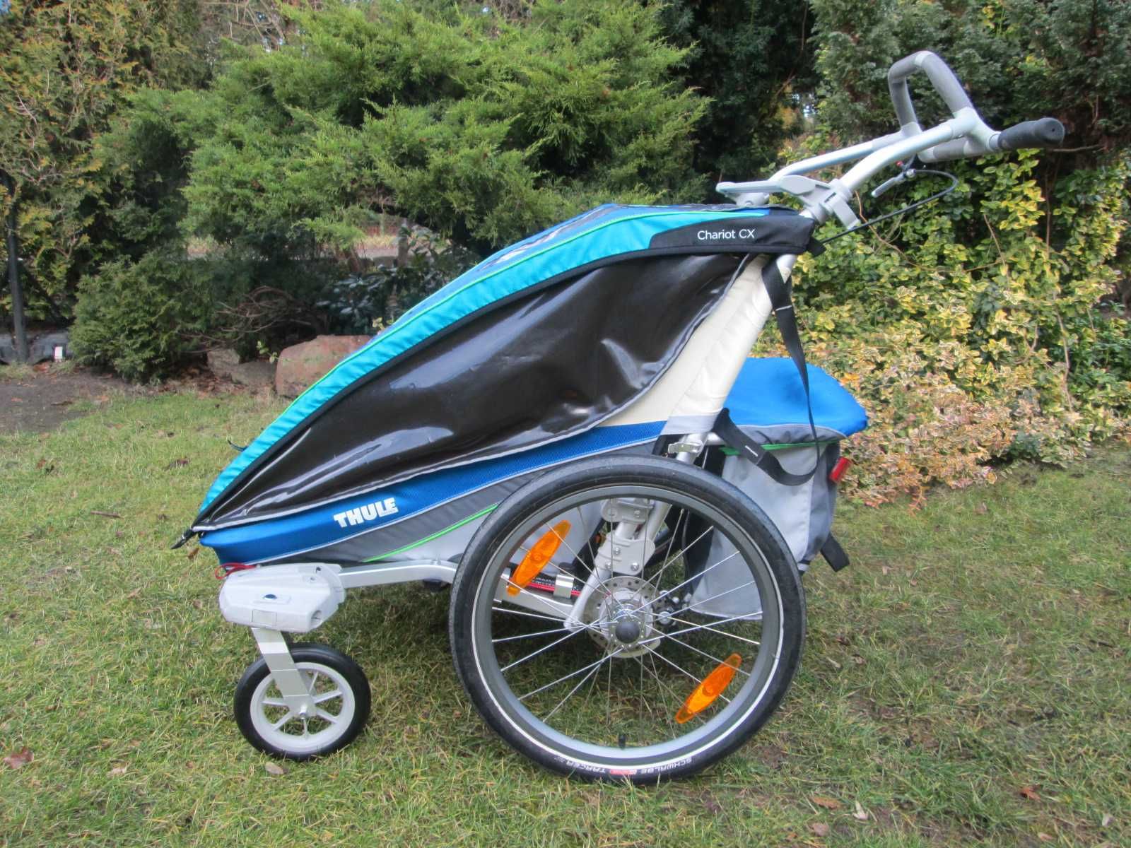 Przyczepka rowerowa Thule Chariot CX2, jogging, spacerówka