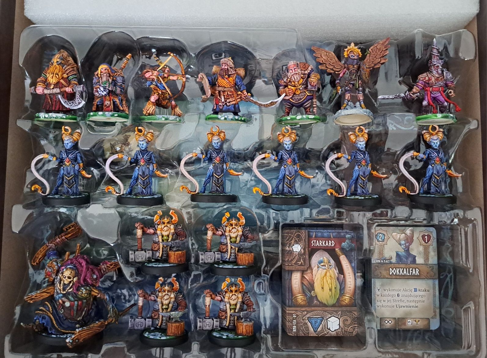 Runar + SG + Troll (figurki pomalowane)