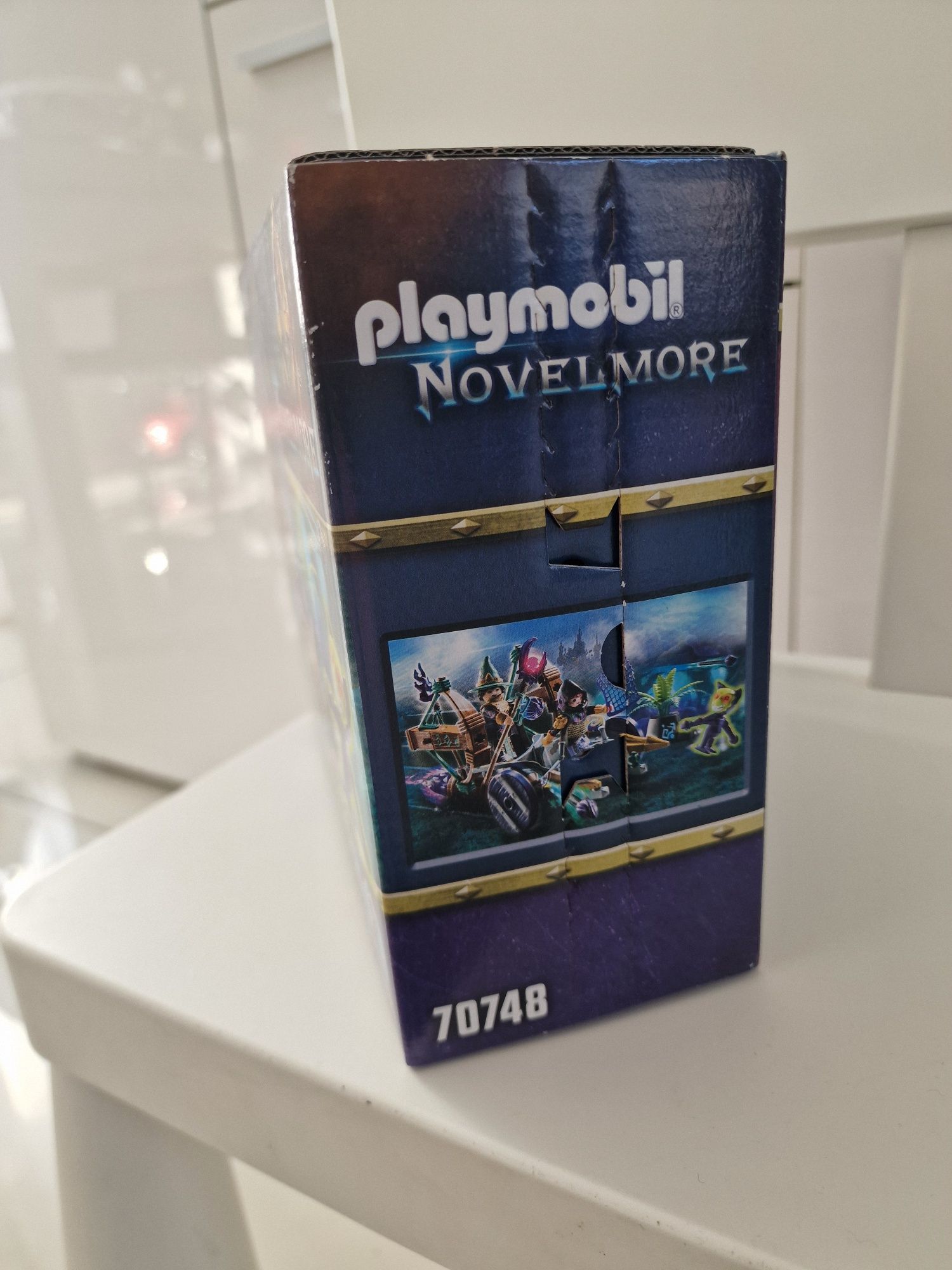 Playmobil Novelmore  pojazd do łapania duchów Flamathor Demonthella