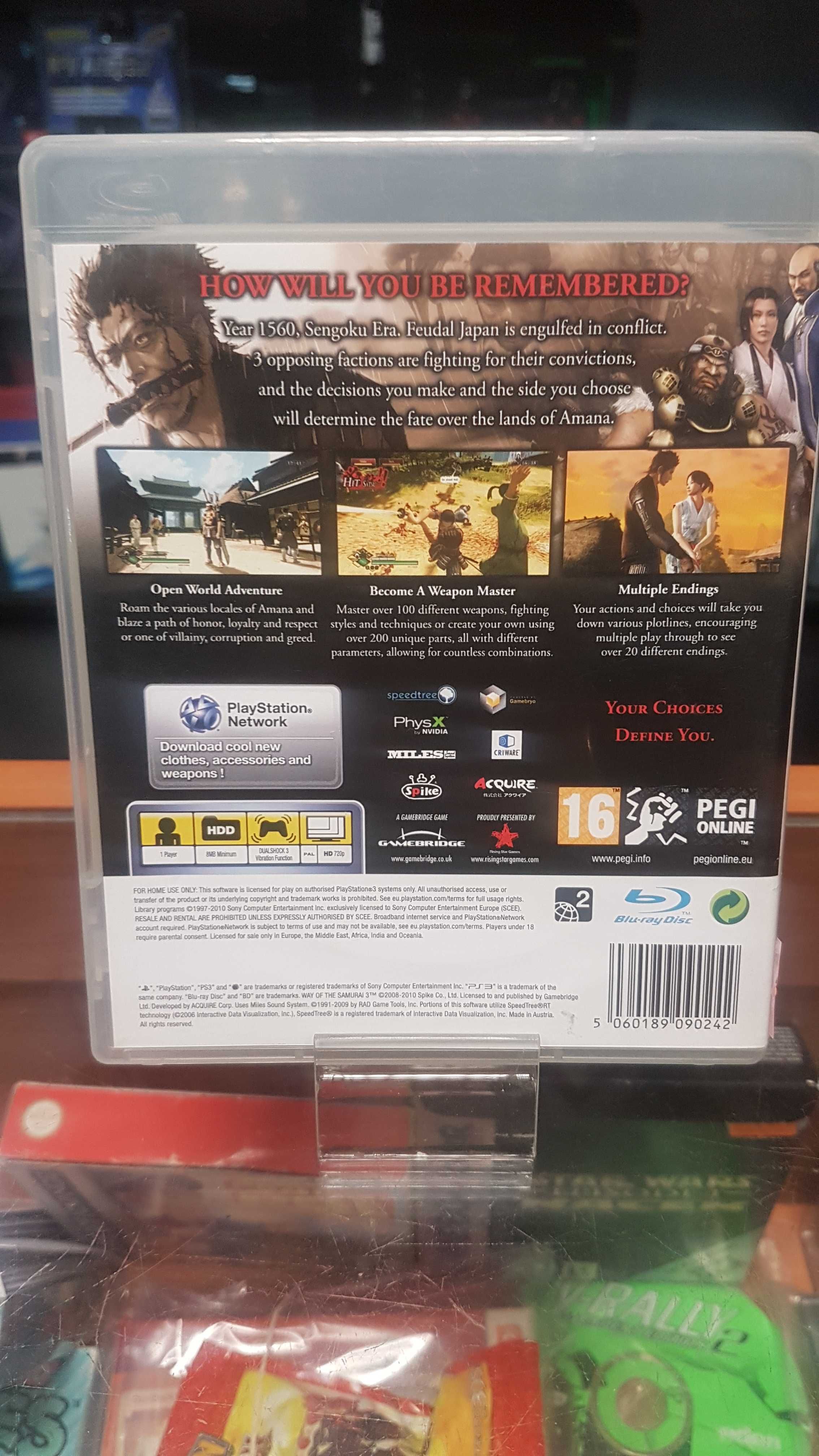 Way of the Samurai 3 PS3 Sklep Wysyłka Wymiana