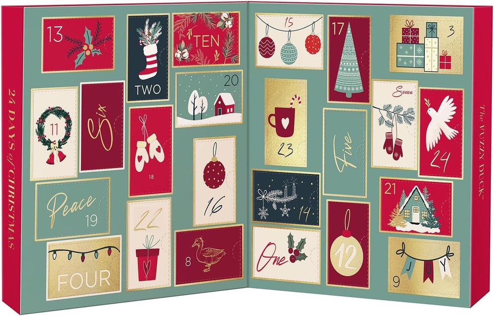 24 Days of Beauty The Fuzzy Duck Адвент календар з косметикою