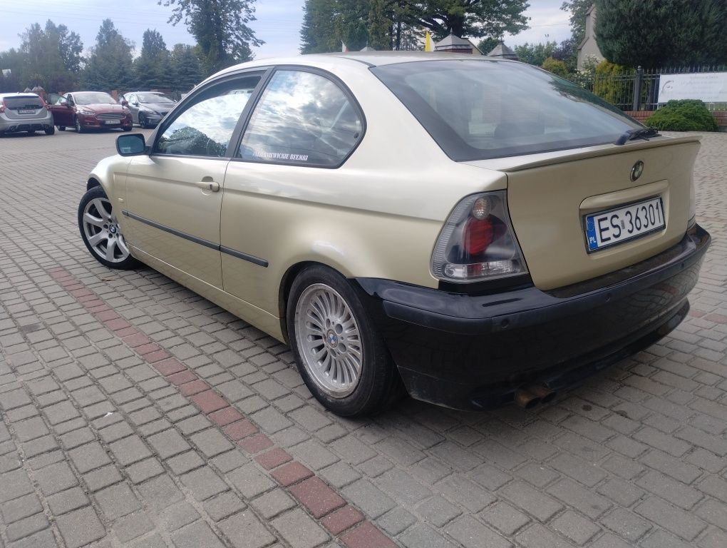 BMW E46 325i compakt m52b25 swap drift