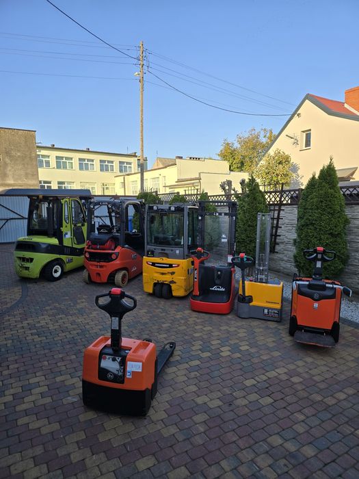 Wynajem wózka widłowego, paletowego 1t do 3,5t