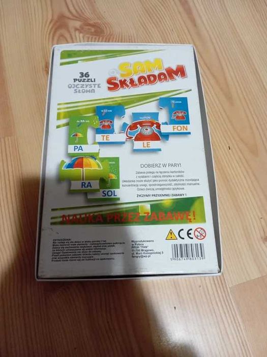 Puzzle dla dzieci do nauki