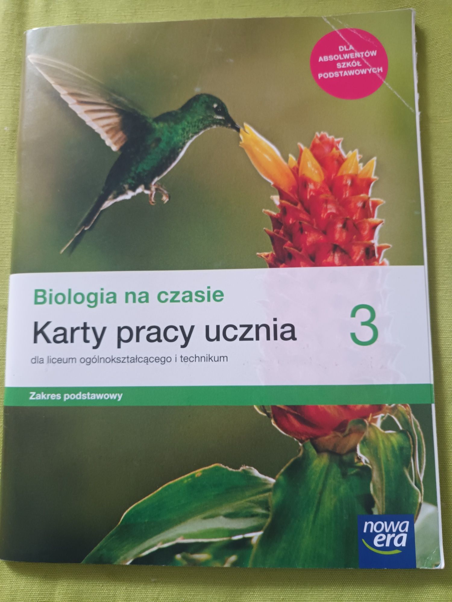 Biologia na czasie 3 karty pracy zakr. podst.