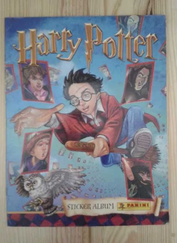 2 cadernetas antigas da Panini - Harry Potter - dos anos 90