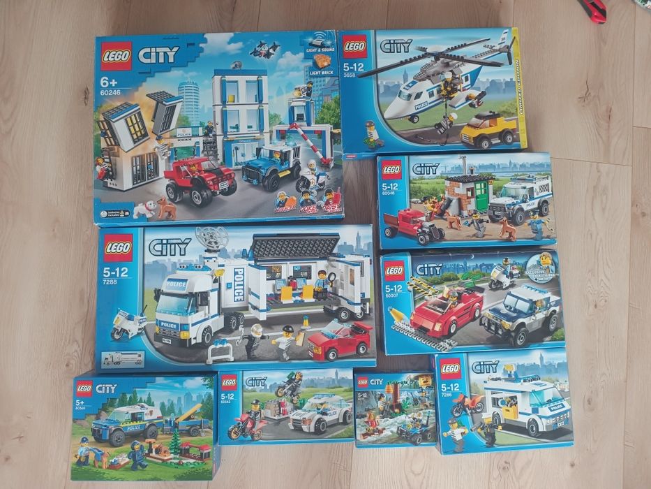 LEGO zestaw citu policja